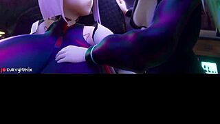 i watch 3d hq 2 chicks pov breast expansion big tits brunette moaning w sound added