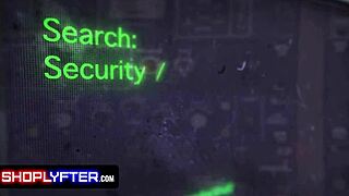 Mads Flores Rusty Nails strip in shop for employee perks