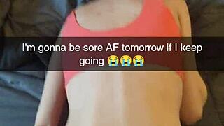 Cheating Yoga Milf Banged by Fitness Instructor on Snapchat!