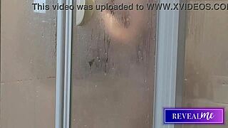 revealme hot italian milf in sensual shower and bath play compilation