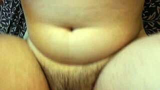 Hairy mature milf indulges in raw intimate play