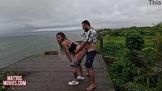 Casal Mattos Beach Adventure Gets Wild! Anne's Wet Ride Ends with a Surprise Finish.