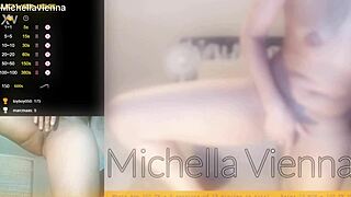 i'm spying on princess nasty aka michella vienna teasing nude on webcam