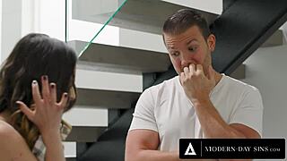 Modern-Day Sins - Virgin Chanel Camryn Begs Locksmith Codey Steele to Break Her Belt!