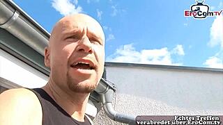 Hell yeah! German skinny blonde teen 18+ gets banged at couple casting!