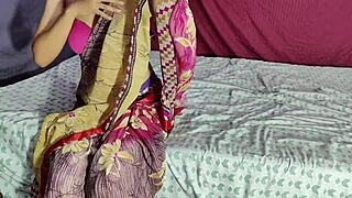 Gorgeous Big Tits Desi Bhabhi Fucked Hard in Saree