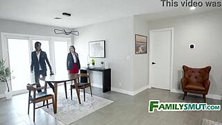 Holy Crap! Moaning Family Drama with Teen and Milf in Wild Group!