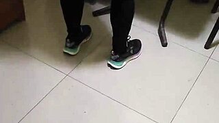 Dirty talking and fucking the maid in a slutty house