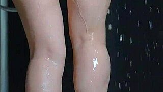 college latina babes with big asses shine in soapy shower