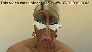 Damn! Banging Giant-Titted Resort Owner in Sims 4!