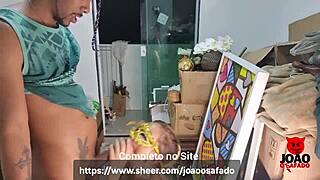 this married milf is craving the neighbor's huge cock for a creampie