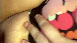 huge cream pie just for you, contrasting close-up views of big tits and ass in bareback action