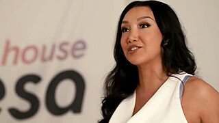 Ravishing Vicki Chase handles hard cock from Dan Damage in raw casting