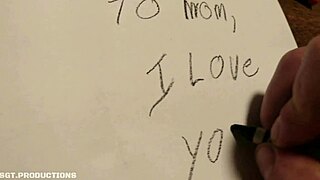 Valentine’s Day Bang with Lonely Stepmom’s Big Tits!