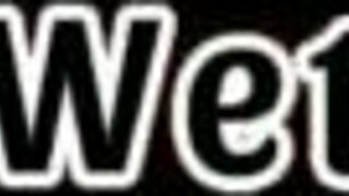 Teen Brunette Drips Nuru Gel for Wild Sucking Session