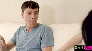 turning 18 and taking stepbro's cock with bffs