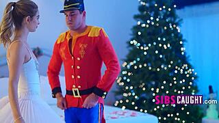 18yo ballerina dominates step bro