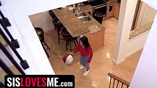 This provocative teen caught everyone’s eye, bouncing her perfect Latina booty on her step sibling’s cock with wild abandon.