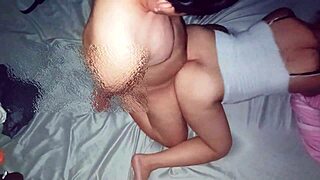 Chubby Asian Pinay Mom Bangs Her Roommate in Steamy Dorm Sex Session