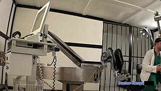 Dr. Tampa Locks Up Petite Alexa Chang for Gaping Exam