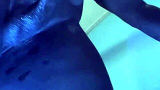 Horny BBC guy sneaks into bathroom for wild night club toy play