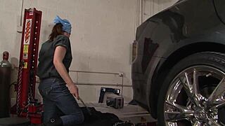 Stephanie Tripp Gets Her Hairy Pussy Pounded Hard in Sauna