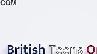 hot british teen gets spitroasted hard by horny european neighbors