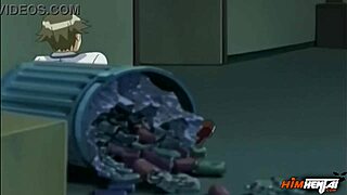 Busty Teen Girl In Hentai Eats Two Cocks And Swallows Cum