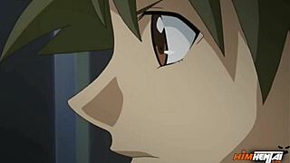 Busty Teen Girl In Hentai Eats Two Cocks And Swallows Cum