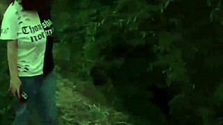 Young lover caught banging outdoors on the hill!