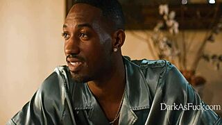 hey, spineless hubby gets wife olive glass to bang boss isiah! 😳