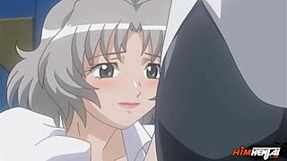 Busty Teen Girl In Hentai Eats Two Cocks And Swallows Cum