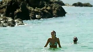 Regina Blandón's Bikini Slip in Como Novio de Pueblo 2019