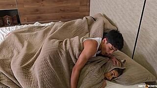 i fuck my girlfriend's stepmom, she catches us and joins for a wild threesome