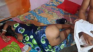 Bhabhi's Big Boobs Bouncing While Fucked in Bathroom