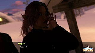 Hey, remember that Christmas kiss with Elizabeth in Lust Theory Season 1? Epic moment!