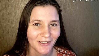 skinny russian gf with tattoo sucks monster cock in homemade asmr.