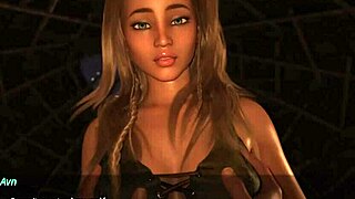 Horny Busty Stepsis Offers Handjob In Lust City 13