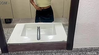 Amateur Fingers Herself In Public Outdoors.