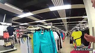 Adorable Czech Girl Teased in Supermarket and Banged Hard in POV