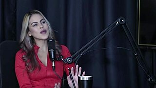 What Gets Her Hot? Tasting and Kissing with Sofie Lollipop in Sheer Red