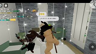 Random Roblox Brookhaven Orgy with Wild Crossdressers