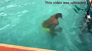 after pool fun, i banged a curvy bbw to cumshot