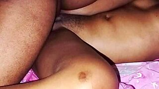 African black teen 18 craves hard fast morning missionary sex