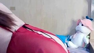 泰国伪娘主视角口交加无套后入