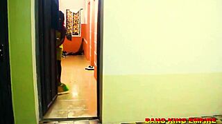 I Gave My New Asian Tenant Big Hard Cock As New Year Gift, She Enjoyed Sucking It