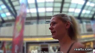 Adorable Czech Girl Teased in Supermarket and Banged Hard in POV