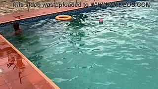 after pool fun, i banged a curvy bbw to cumshot