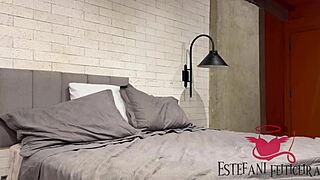 Buff Stud Pounds Hot Blonde Fitness Chick in Wild French Action