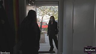 brunette sinn sage drills ariex x's perfect pussy with dildo. i can't get enough of this hot lesbian action!